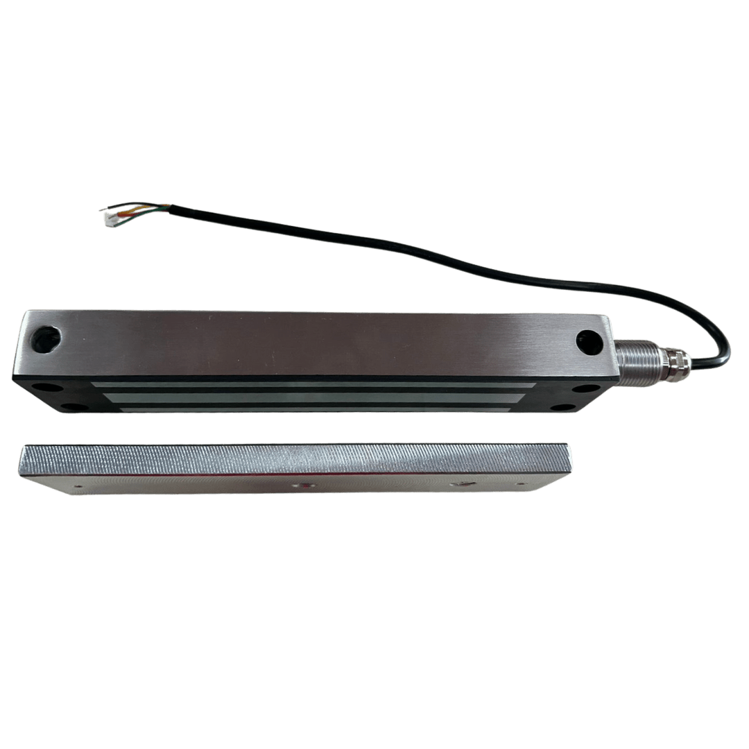 Cerradura magnética de 600lbs IP68 para puerta en exterior JS-280WF - LA CASA DEL TELEFONO