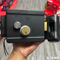 Cerradura eléctrica para puerta de hierro (derecha) – JS-712-BKTR