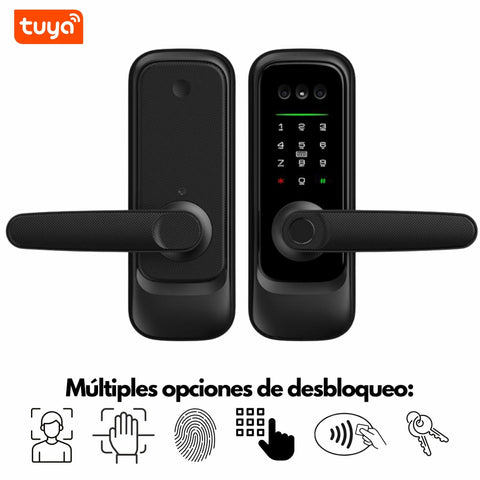 cerradura digital con huella y app tuya para casa