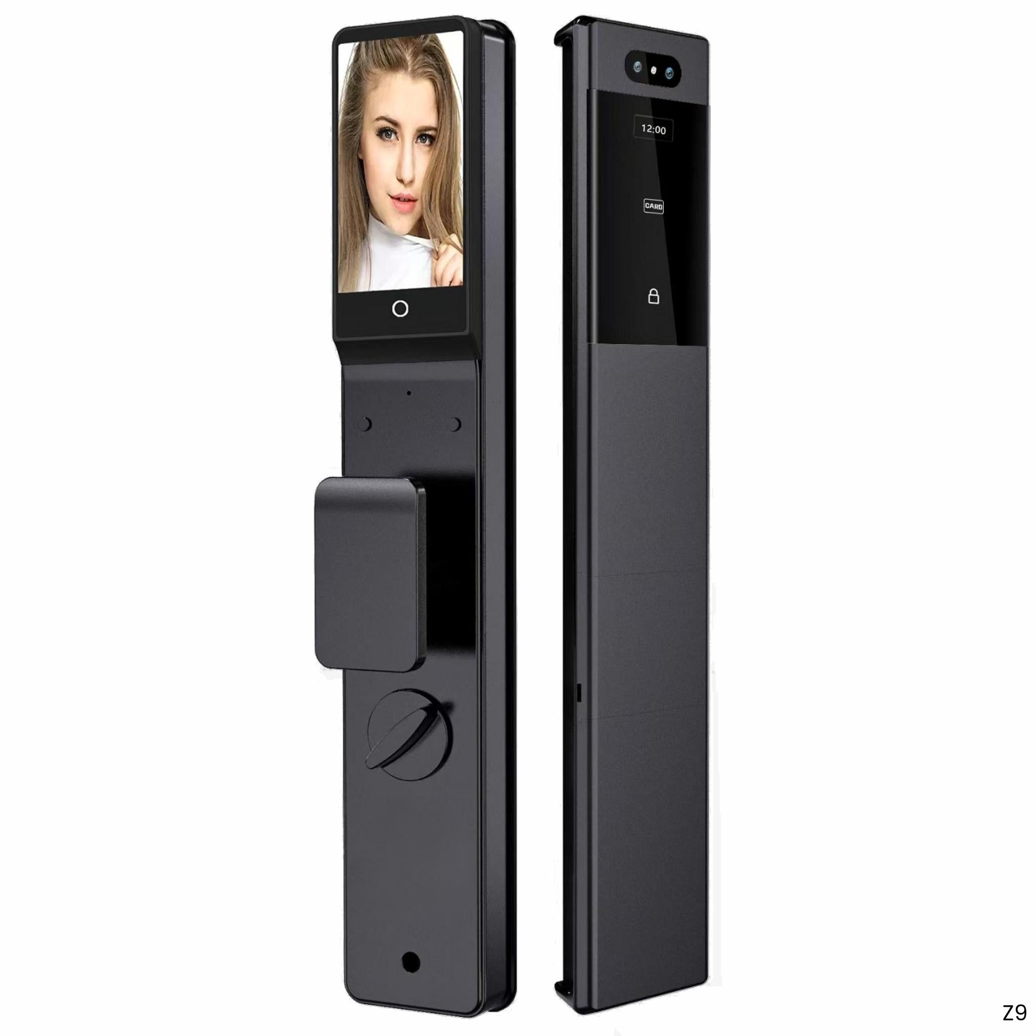cerradura inteligente digital wifi desbloqueo por vena palmar rostro huella clave tarjeta