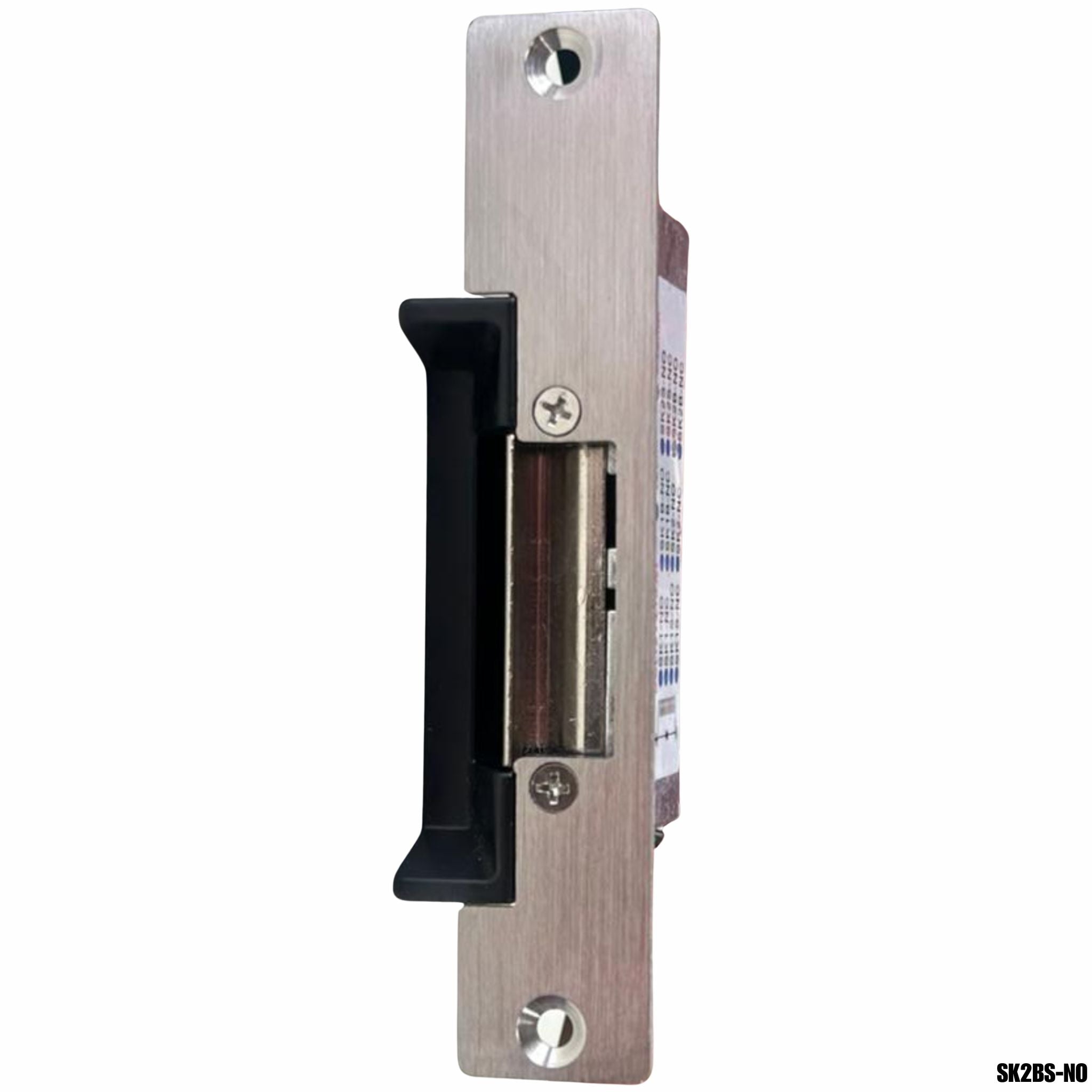 Recibidor eléctrico 12V para puerta con marco de aluminio y de madera