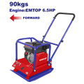 Compactadora de placas de concreto 6.5HP motor a gasolina