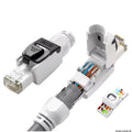 Conector Cat6A de Armado Rápido sin Herramientas BYXGD