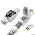 Conector Cat6A de Armado Rápido sin Herramientas BYXGD