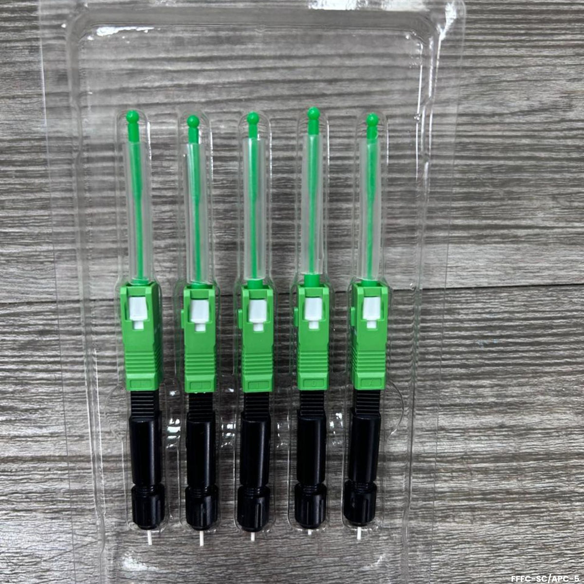 Conector Rápido Fusión SC/APC para FTTH Kit x5 - LA CASA DEL TELEFONO