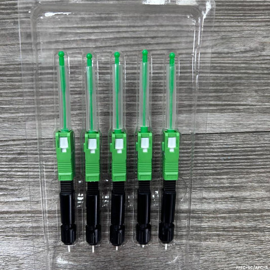 Conector Rápido Fusión SC/APC para FTTH Kit x5 - LA CASA DEL TELEFONO