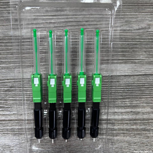 Conector rápido fusión SC/APC FTTH SC/APC-5 kit 5 unidades cuerpo carcasa manga 