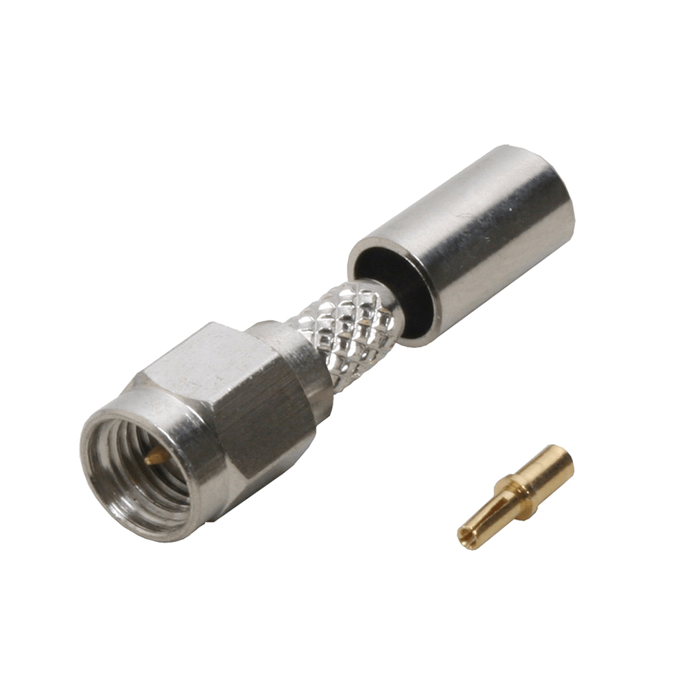 Conector SMA Macho crimpado 3 Piezas RG-58 – Quest CSM-2121 - LA CASA DEL TELEFONO