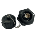 Conector unión BNC waterproof IP68 Kuwes KSNT-WP-BNC-F