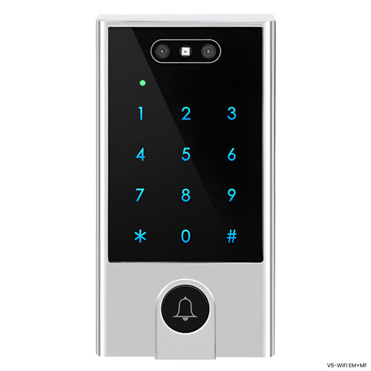 Control acceso facial WiFi Secukey V5-WIFI EM Mifare dual carcasa metal Tuya IP66