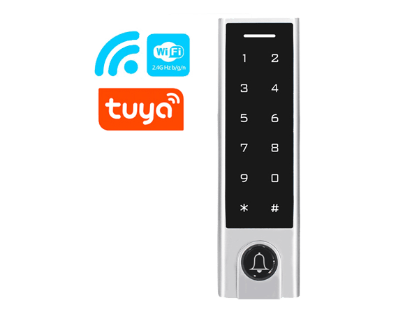 Control de acceso por RFID, contraseña y por WIFI, posee teclado táctil, es waterproof y antivandálico, funciona como lector Wiegand y posee función de esclusa – Secukey H3-WIFI - LA CASA DEL TELEFONO