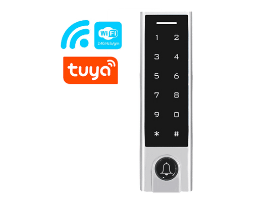 Control de acceso por RFID, contraseña y por WIFI, posee teclado táctil, es waterproof y antivandálico, funciona como lector Wiegand y posee función de esclusa – Secukey H3-WIFI - LA CASA DEL TELEFONO