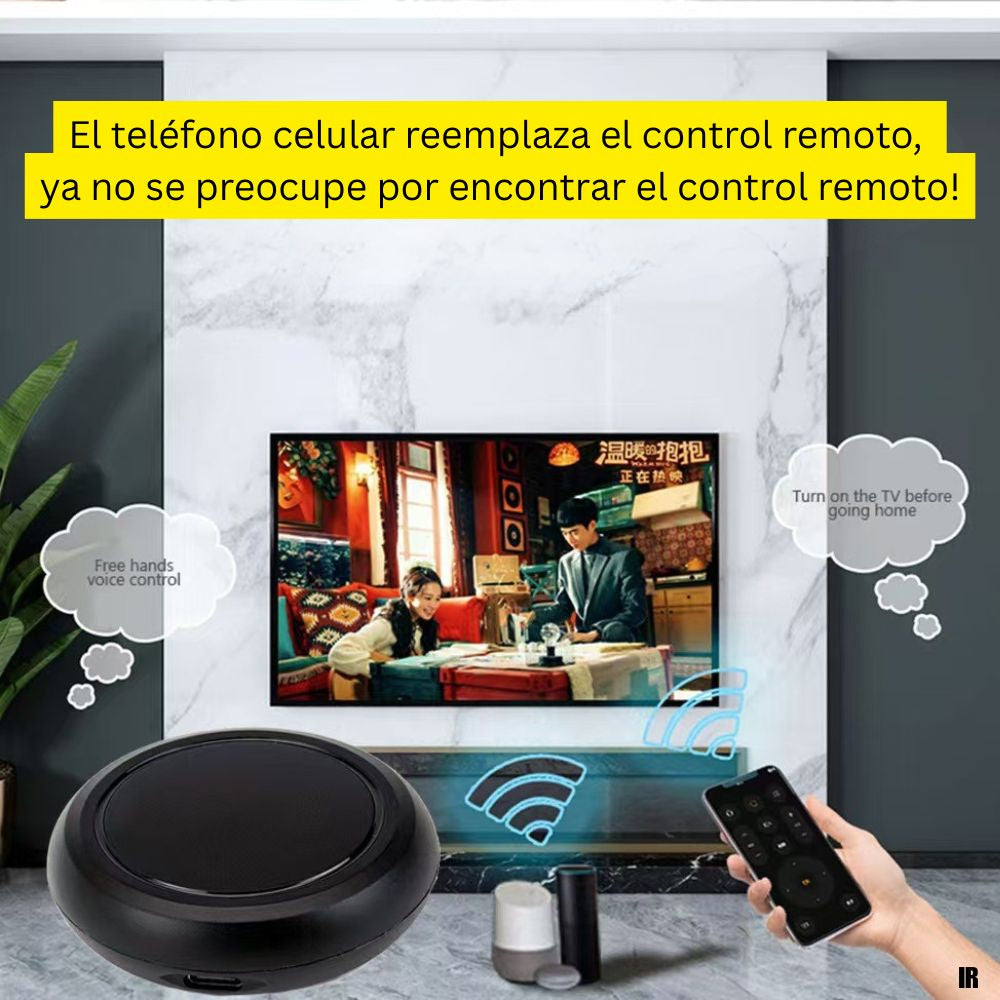 Control remoto universal WiFi (IR) inteligente Tuya, Alexa/Google Home