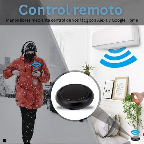 Control remoto universal WiFi (IR) inteligente Tuya, Alexa/Google Home
