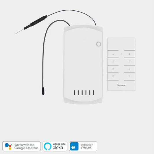 Controlador inteligente Wifi para ventilador de techo y luces Sonoff iFan03 - LA CASA DEL TELEFONO