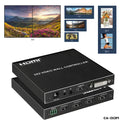 Controlador Video Wall 2x2 1080P HDMI 6 Modos unión