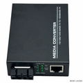 Convertidor de medios de fibra óptica dúplex monomodo SC gigabit 20km MCSC-131020