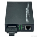Convertidor de medios de fibra óptica dúplex monomodo SC gigabit 40km MCSC-131040