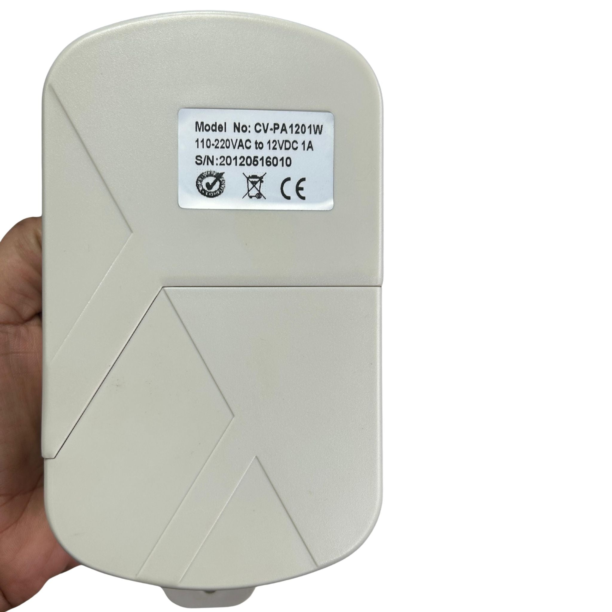 Adaptador de corriente 12V 1A uso en exteriores
