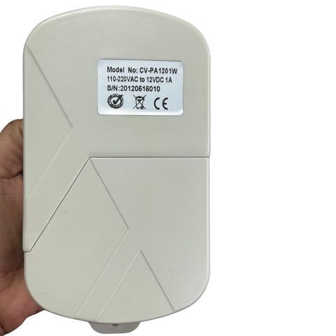Adaptador de corriente 12V 1A uso en exteriores