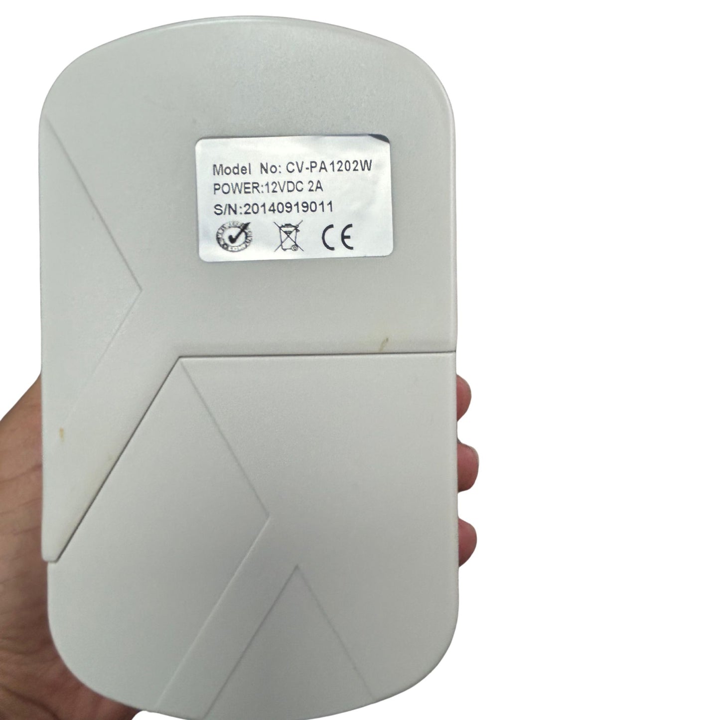 Adaptador de corriente 12V 2A uso en exteriores