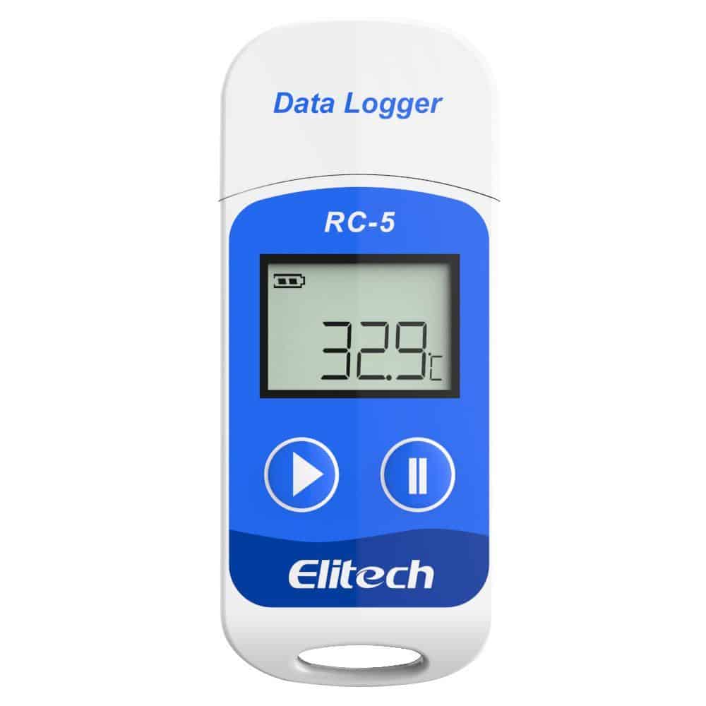 Data logger RC-5 registrador de temperatura con interfaz USB para descarga de datos - LA CASA DEL TELEFONO