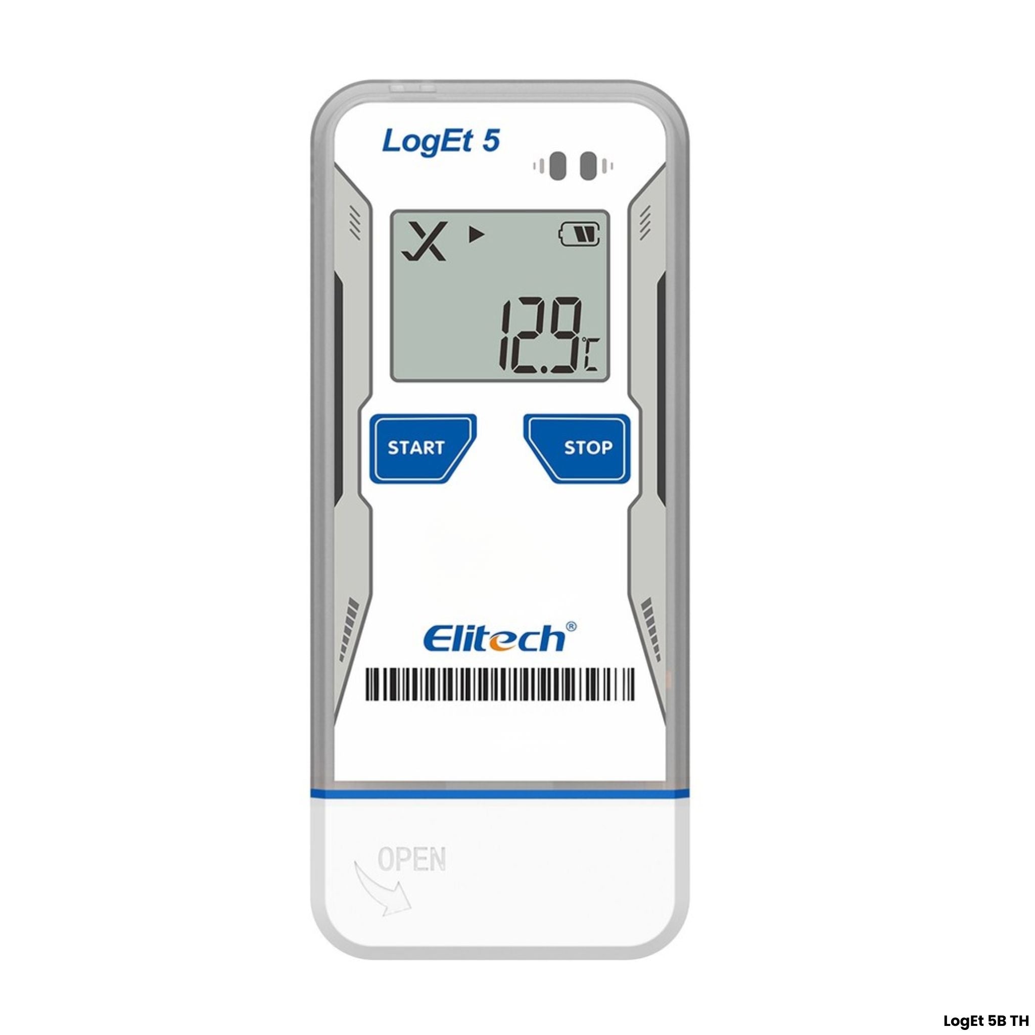 Data logger temperatura humedad Elitech LogEt 5B TH USB Bluetooth cadena frio