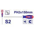Destornillador en estrella PH2x150mm