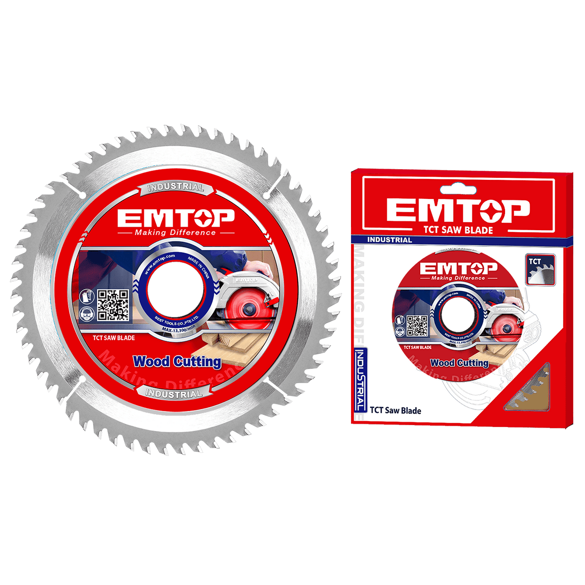 Disco sierra circular TCT 4-1/2 para corte de madera uso industrial - LA CASA DEL TELEFONO