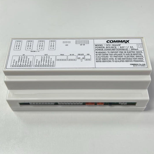 Distribuidor 4 canales Commax CCU-204AGF sistema Audio Gate