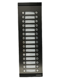 Botonera de ampliación Commax DR-30XM con 30 botones, compatible con botoneras DR-24ML