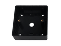 Caja de moldura plástica 86x86MM, color negro – Ebox 3