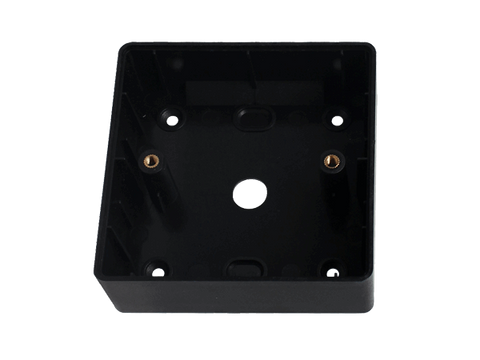Caja de moldura plástica 86x86MM, color negro – Ebox 3