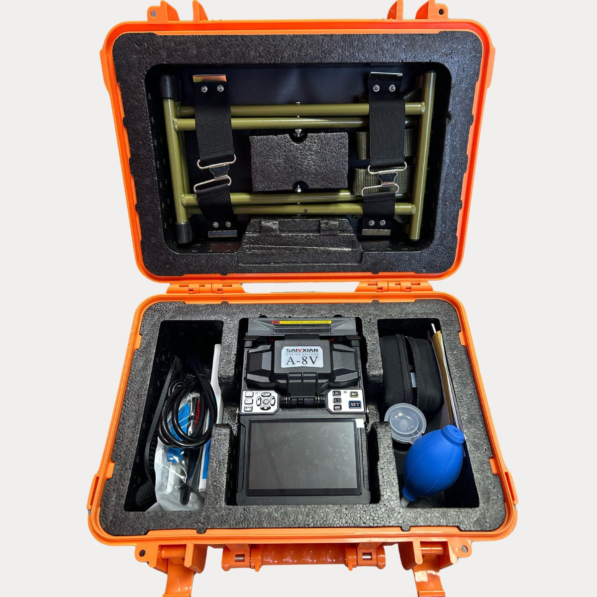 Empalmadora de fusión de fibra óptica de alta precisión - LA CASA DEL TELEFONO