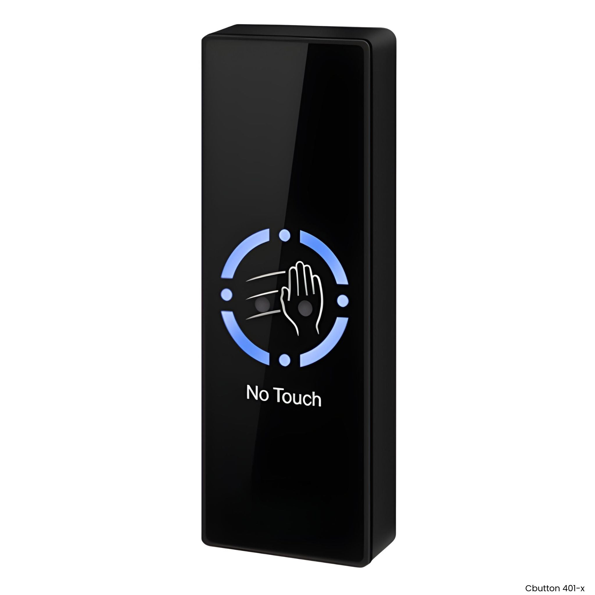 Exit Button sin contacto Secukey Cbutton 401-X IP66 ABS negro montaje superficial