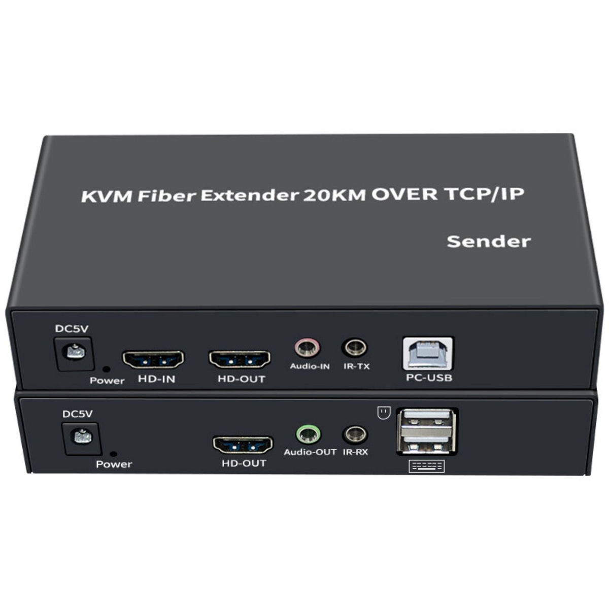Extensor HDMI sobre fibra óptica hasta 20 kilómetros - LA CASA DEL TELEFONO