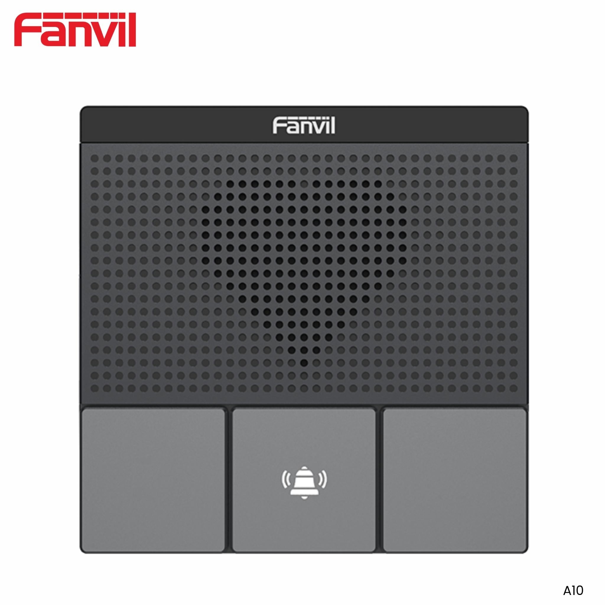 Fanvil A10 mini intercomunicador SIP IP54 PoE rele control acceso interior Panamá 