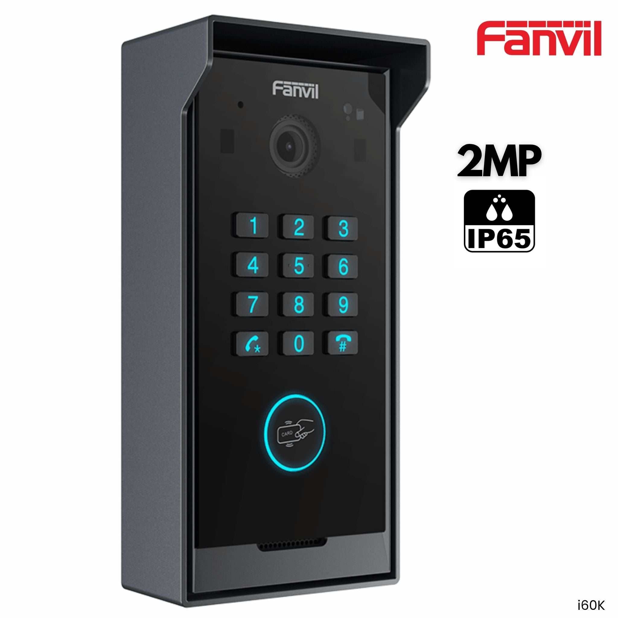 Fanvil i60K videoportero IP exterior 2MP HDR IP65 BLE tarjeta IC Panamá 