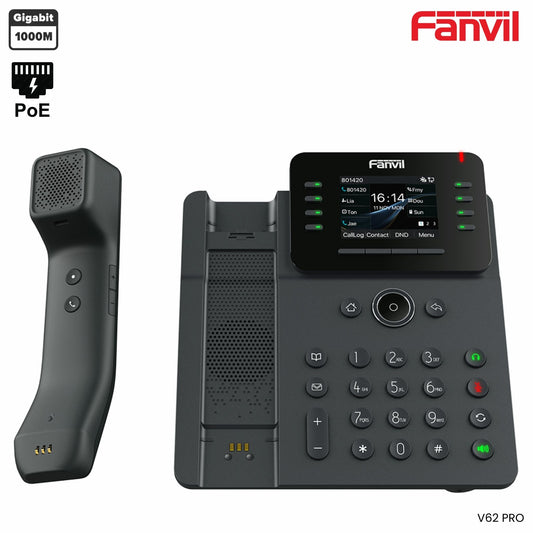 Fanvil V62 Pro teléfono IP empresarial Bluetooth auricular inalámbrico BTH60 Panamá 