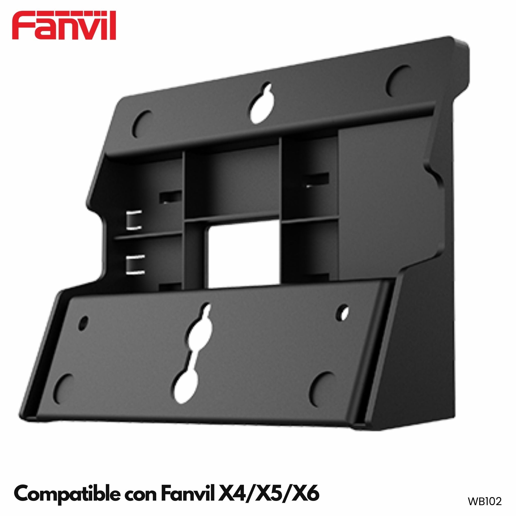 Fanvil WB102 soporte de pared para teléfono IP X4 X5 X6 oficina Panamá 