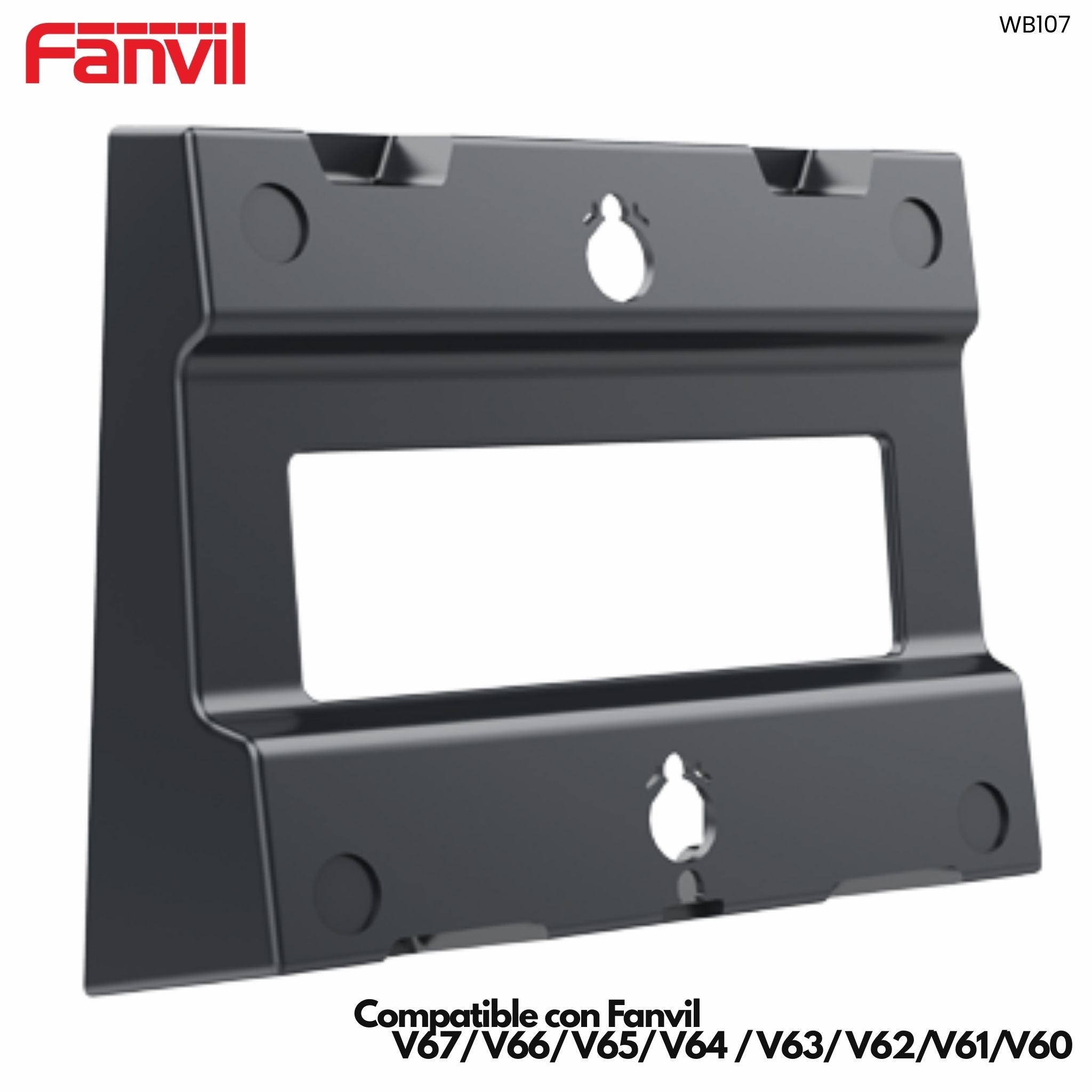 Fanvil WB107 soporte de pared teléfono IP serie V V62 Pro V66 Pro Panamá 