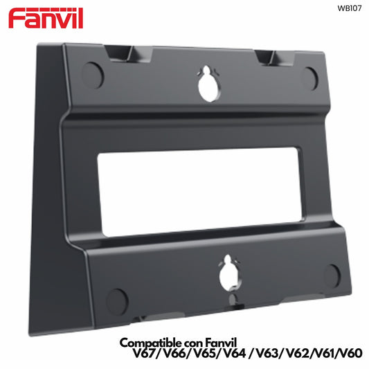 Fanvil WB107 soporte de pared teléfono IP serie V V62 Pro V66 Pro Panamá 