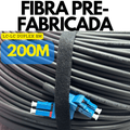 Fibra pre-fabricada monomodo SM dúplex LC - LC de 200M LSZH – X0041Y4K3P