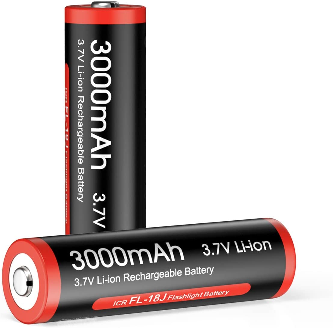 Batería Li-ion FL-18J 18650 de 3.7V 3000mAh
