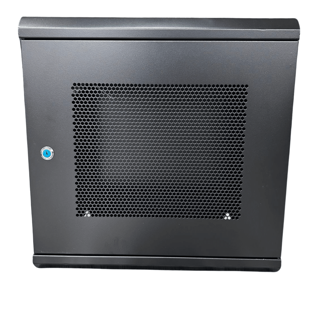 Gabinete de 2U con puerta de malla perforada - LA CASA DEL TELEFONO