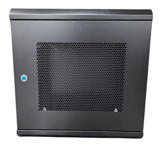 Gabinete de 2U con puerta de malla perforada - LA CASA DEL TELEFONO