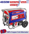 Generador a gasolina de 4650 watts motor 4T EMTOP ULGGRD4511