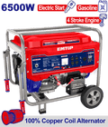 Generador a gasolina de 6500 watts motor 4T Emtop ULGGRD6511