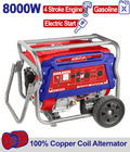 Generador a gasolina de 8000 watts motor 4T EMTOP ULGGRD8011