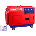 Generador diesel silencioso 5.5kW 9.0HP Emtop ULDGRS511